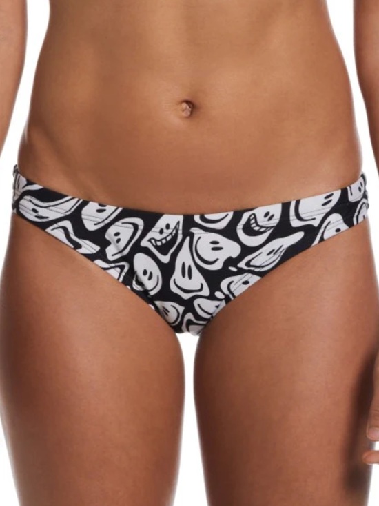 Nike Other - Nike Women XL Black White Multi Print Hydrastrong Cheeky Bikini Swim Bottom NWT